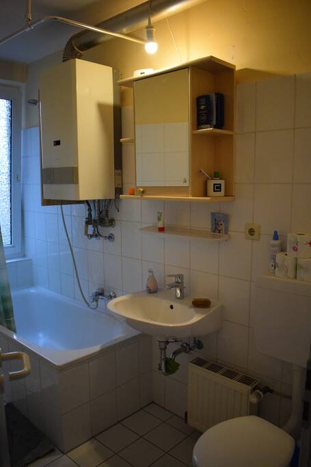 WC mit Badewanne