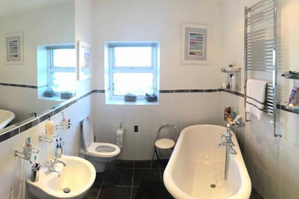 Use of family bathroom