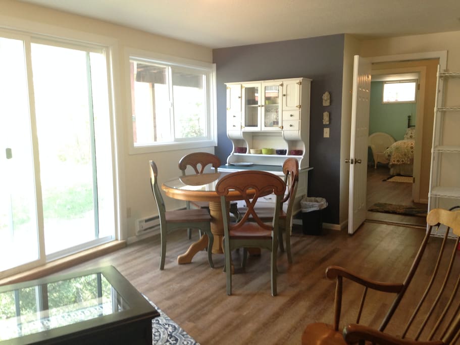 Downstairs - Dining/Living Room