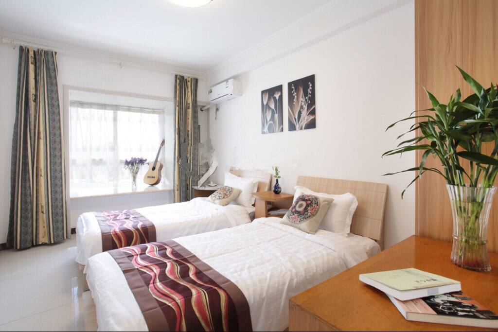 Two beds