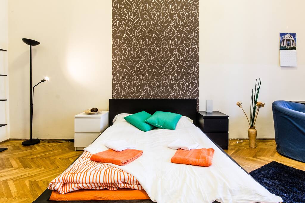 One of the bedrooms