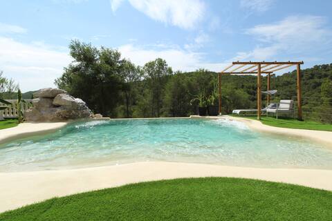 Villa Paradise private beach, 10 min from Sitges