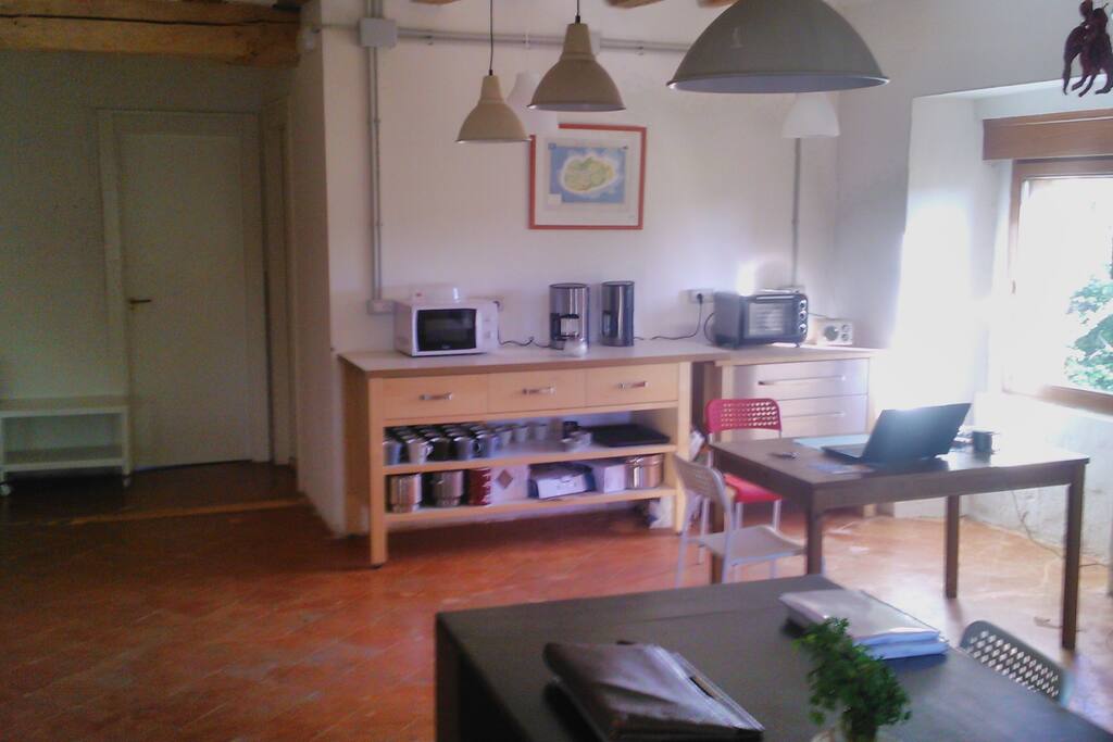Salón-cocina