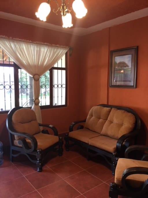 Living room.