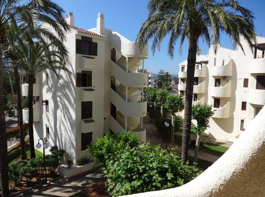 View from the balcony