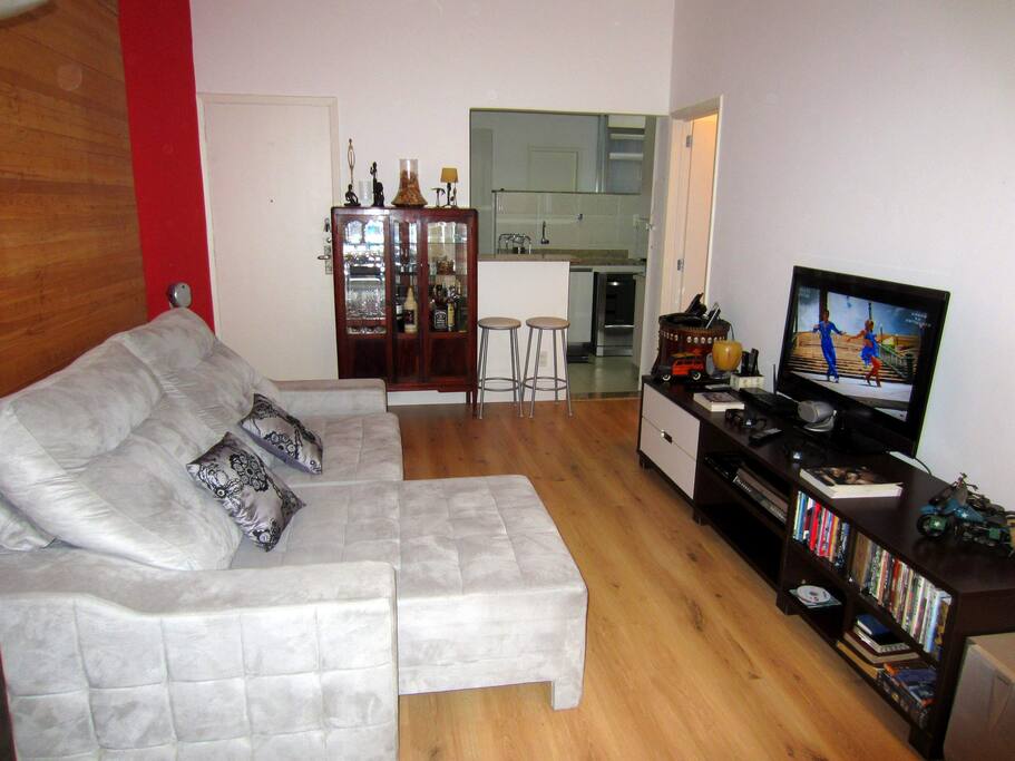 Sala de estar e TV