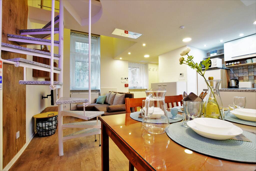 Living room, dining table - 1st floor