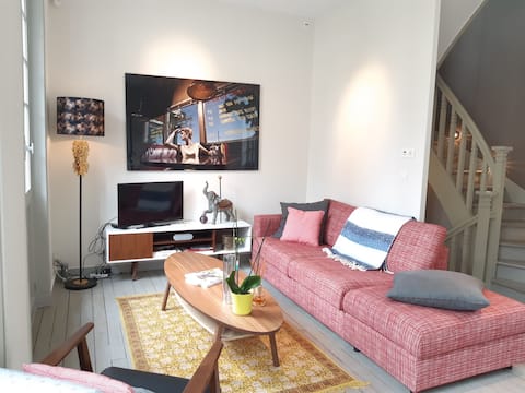 Successful Airbnb property: Villa with sea view, feet in the sand! in Loire Atlantique