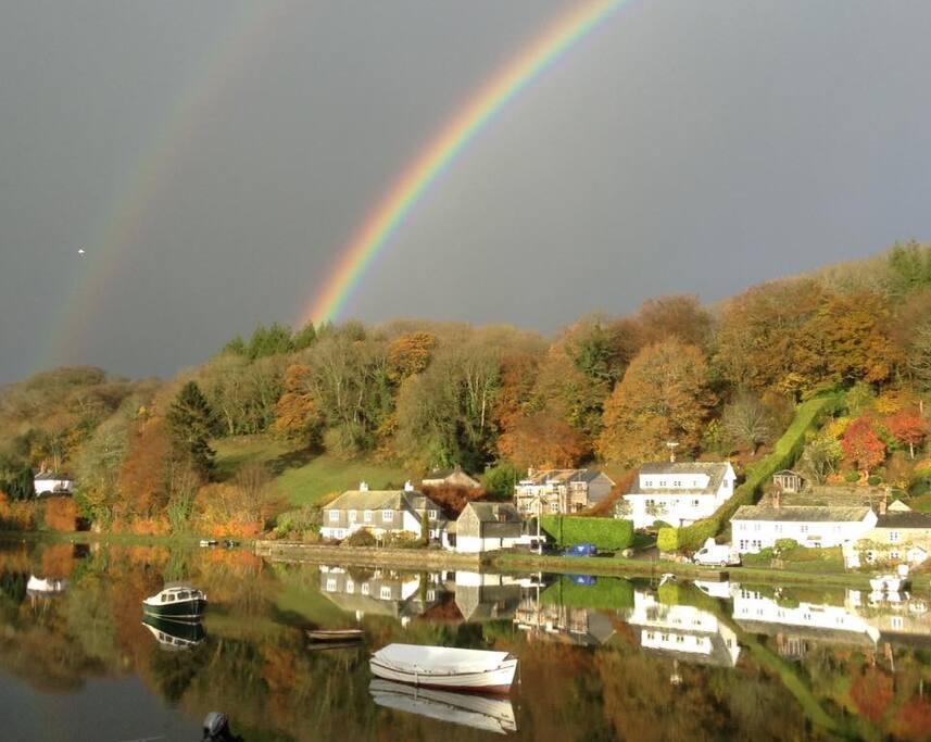 Rainbows over Lerryn