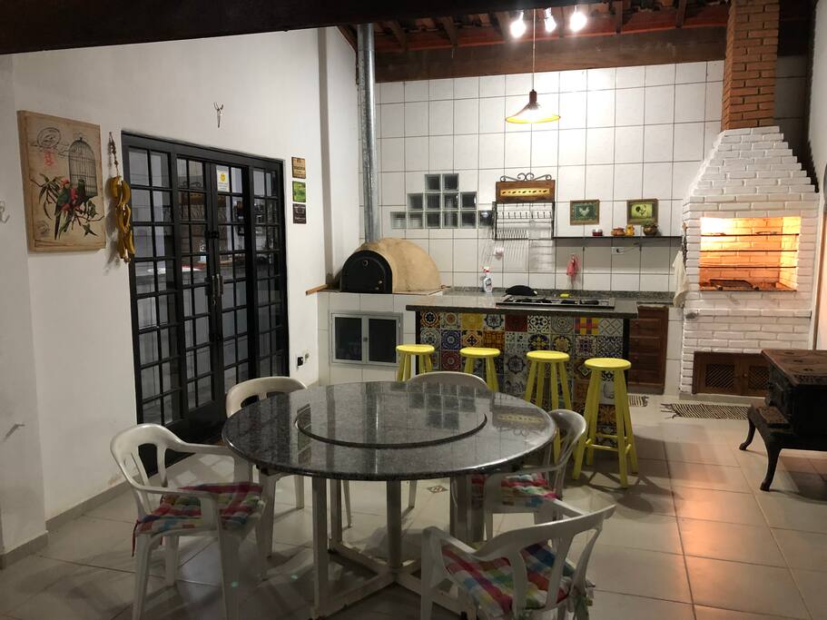 Area da churrasqueira