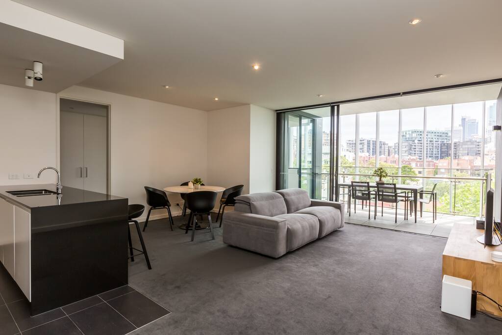 Living and dining area