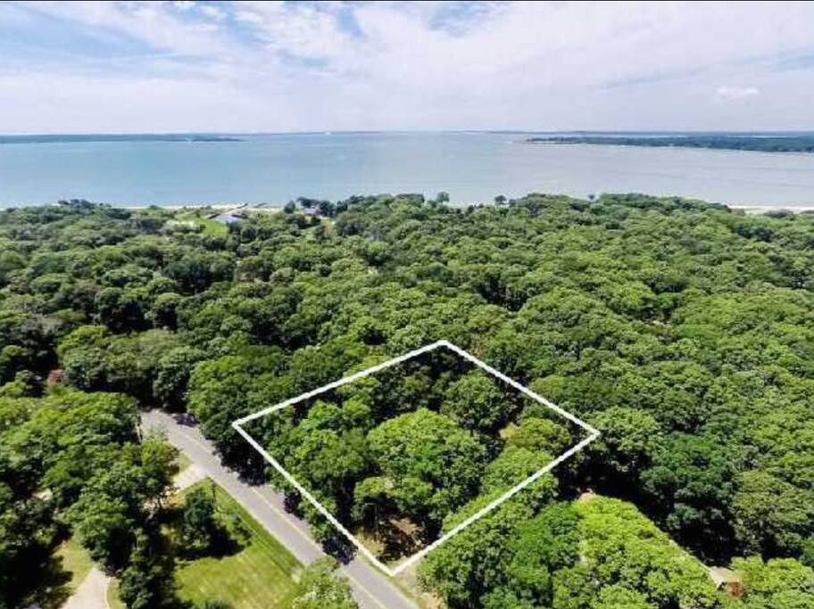 Just two blocks from the beach