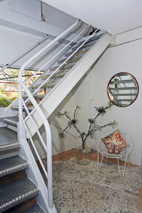 Downstairs entrance