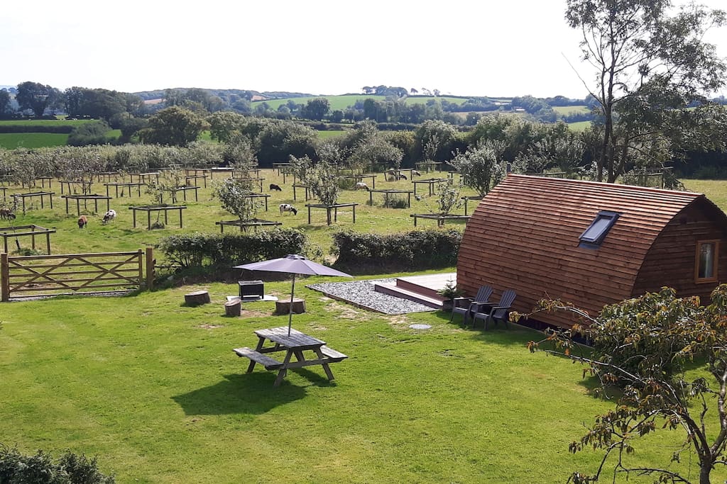 Large garden to relax unwind and play in.