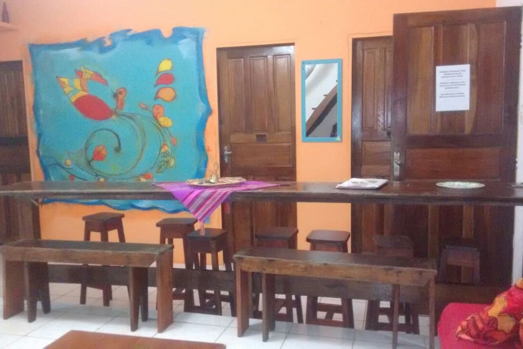 Sala de cafe da manha
