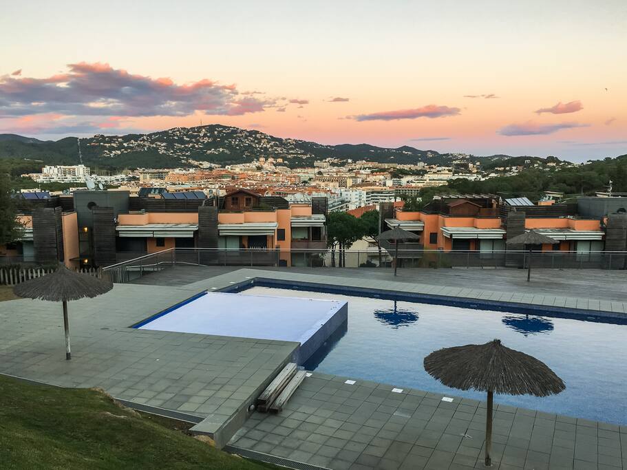our swimming pool in complex