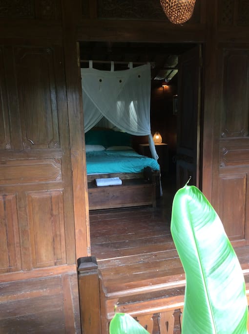 Looking into your bedroom