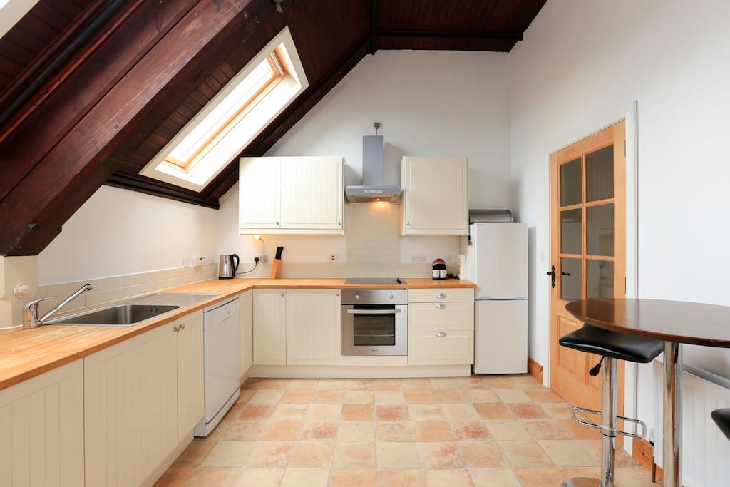 Fully equipped kitchen