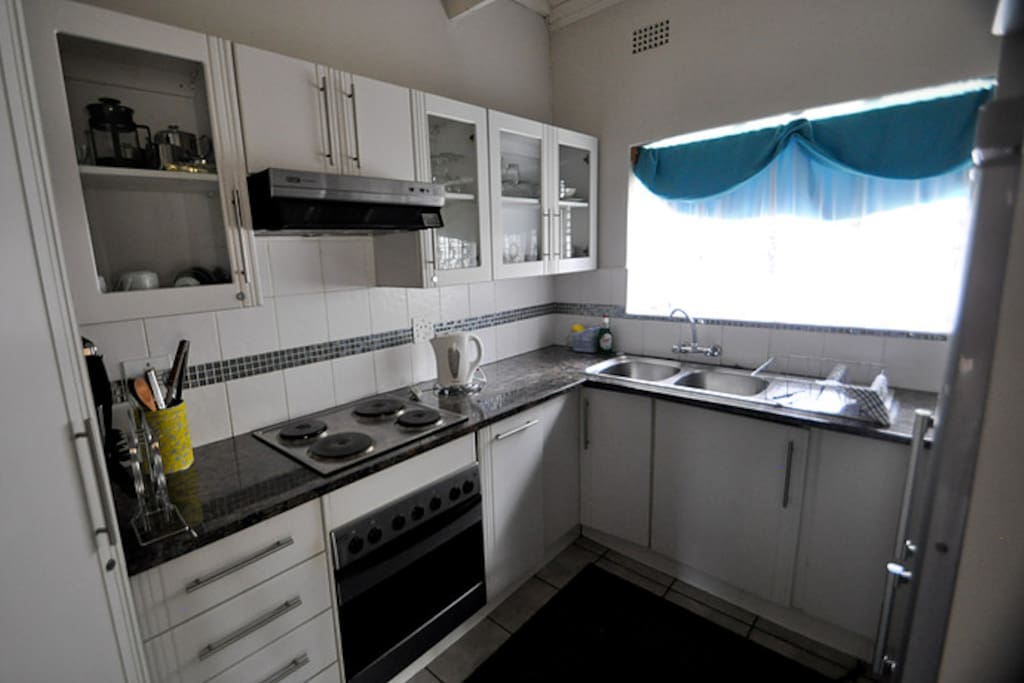 Fully equipped kitchen