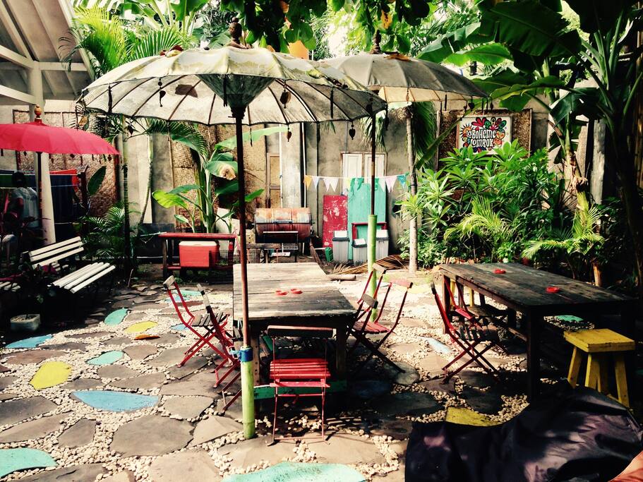 Big courtyard