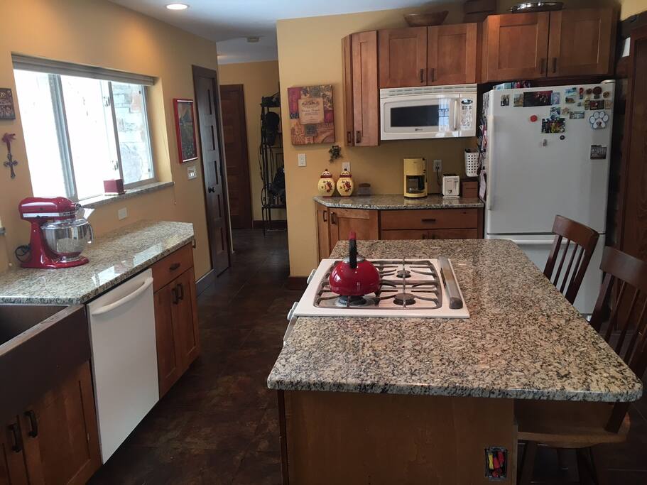 Kitchen and entry view