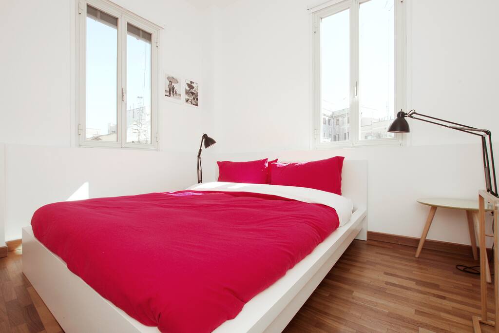 The bedroom
