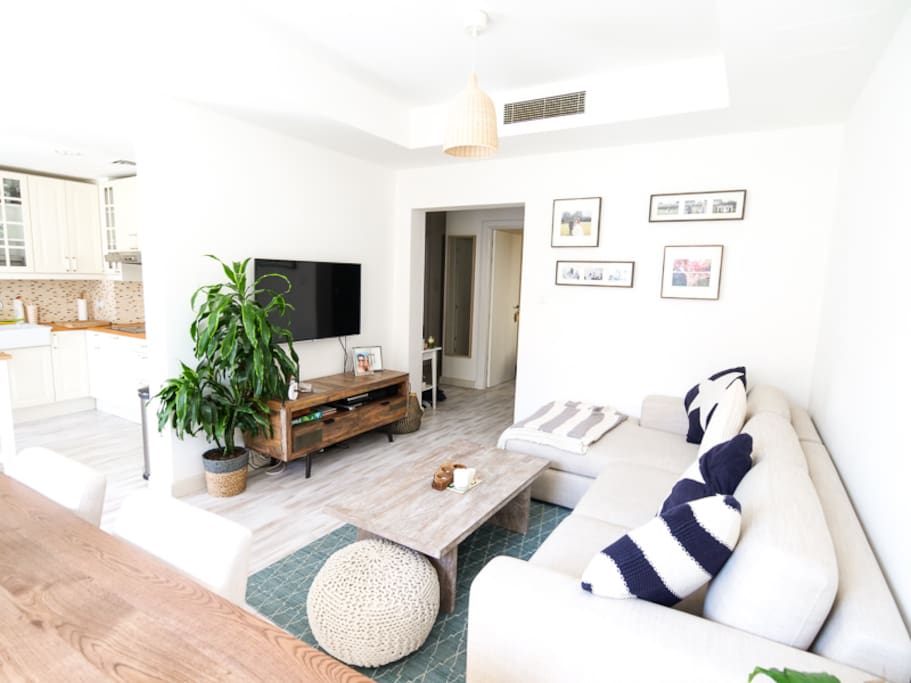 Beautiful open space living room