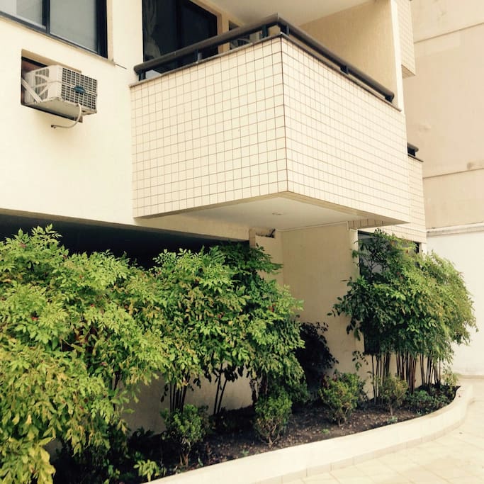 Fachada do Copacabana Apart hotel