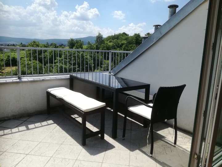 Roof terrace apartment in Baden bei Wien