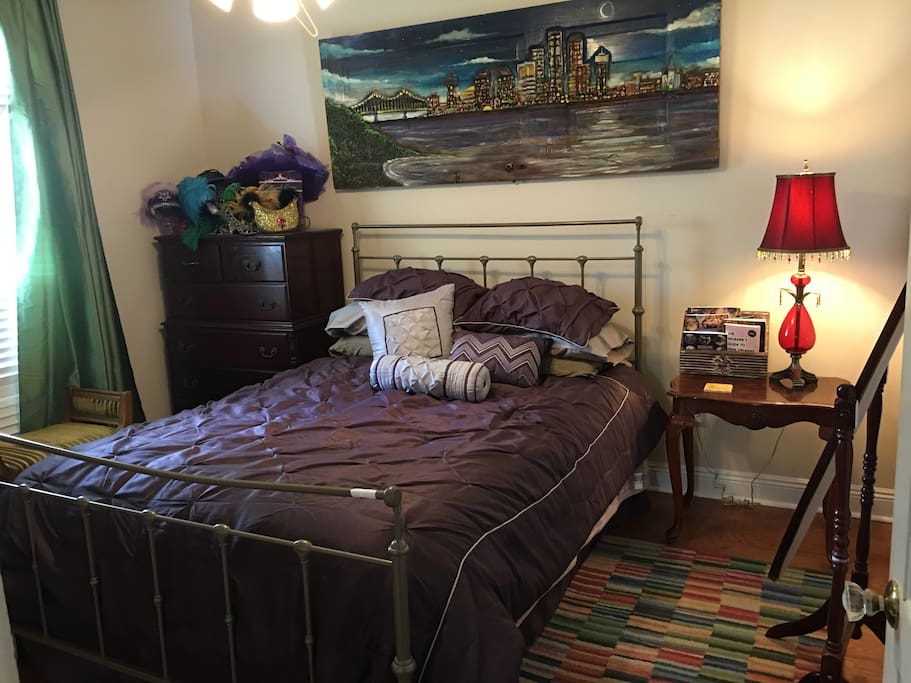 Guest Bedroom with television