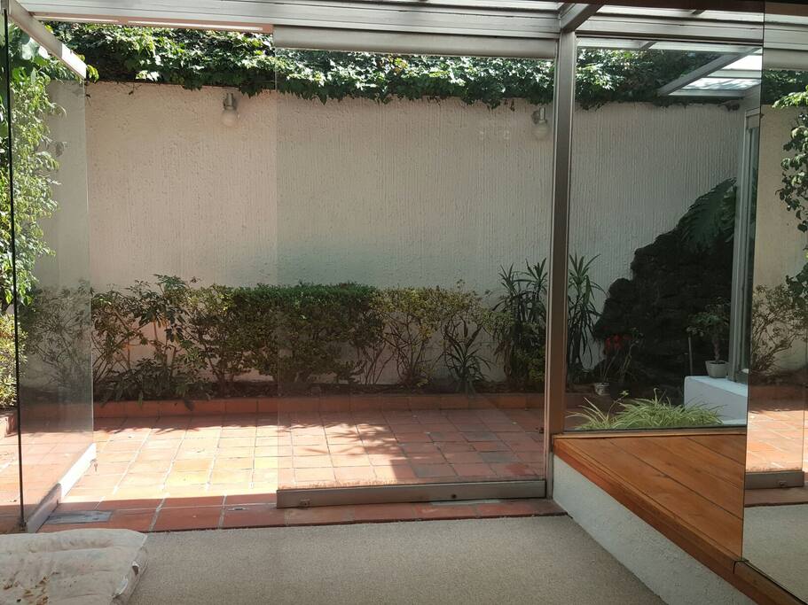 Big terrace With natural light...