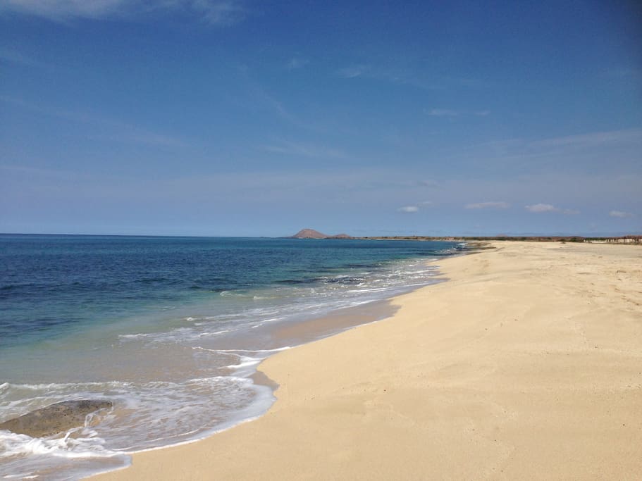 The beach at Paradise Beach Resort