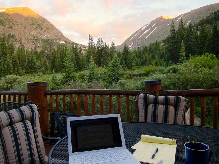 Imaging how much... or how little... work you can get done here