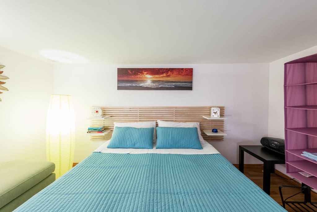 Bedroom on the loft