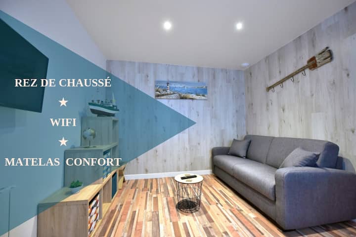 Studio Chic & Moderne  Rdc  200m Plage - Berck