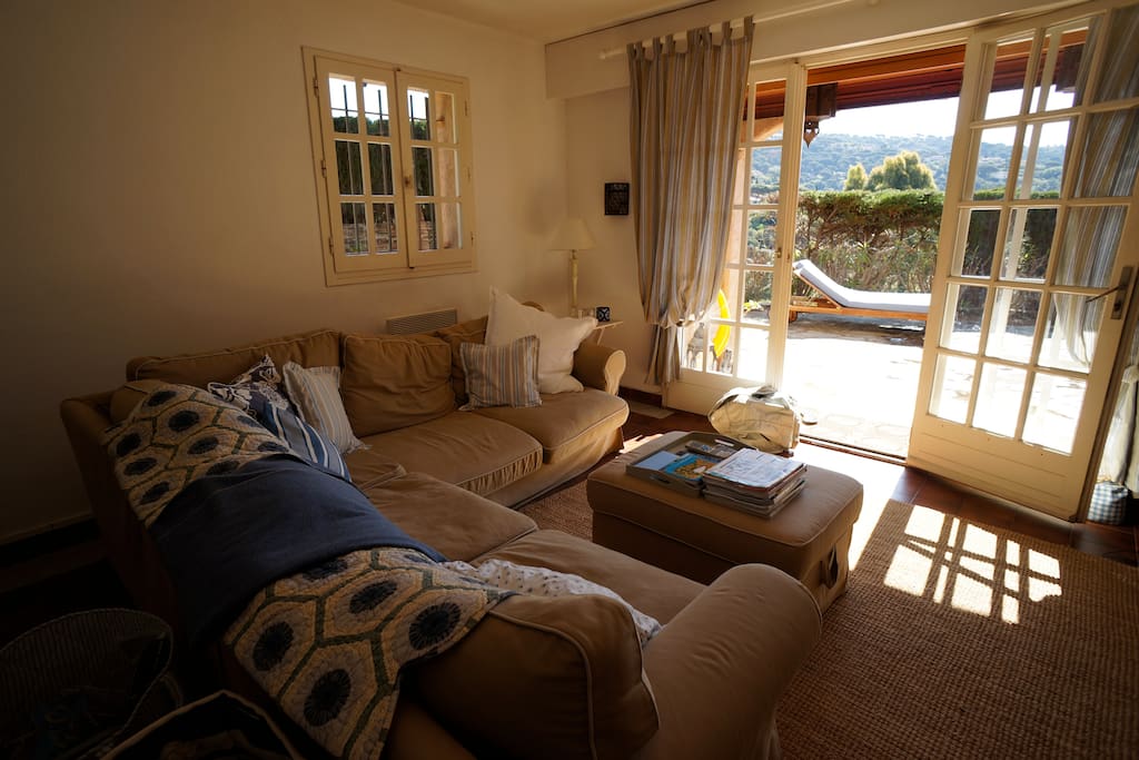 Comfy lounge area