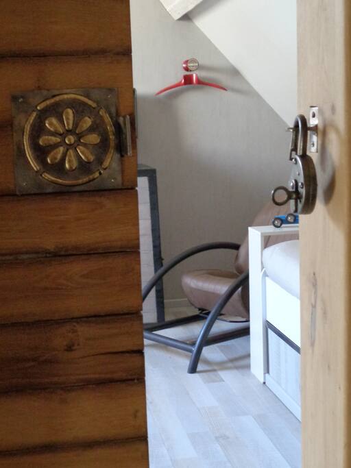 entrée de la chambre