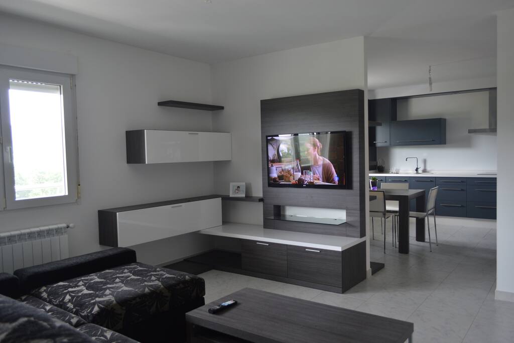 Salon y comedor-cocina