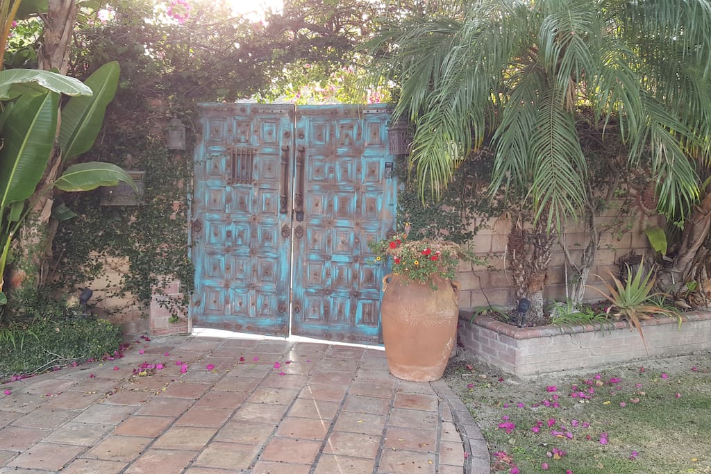 Private entrance to home...