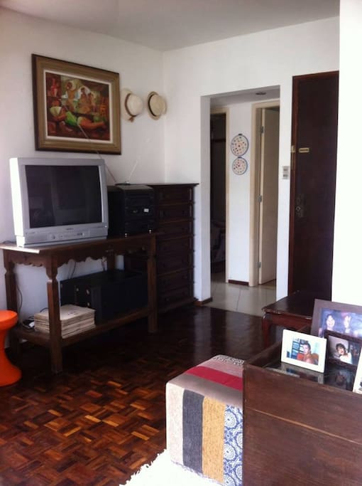 Ambiente aconchegante e decoração vintage
