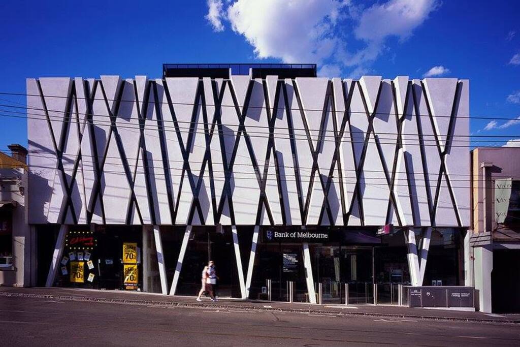Apartment building exterior