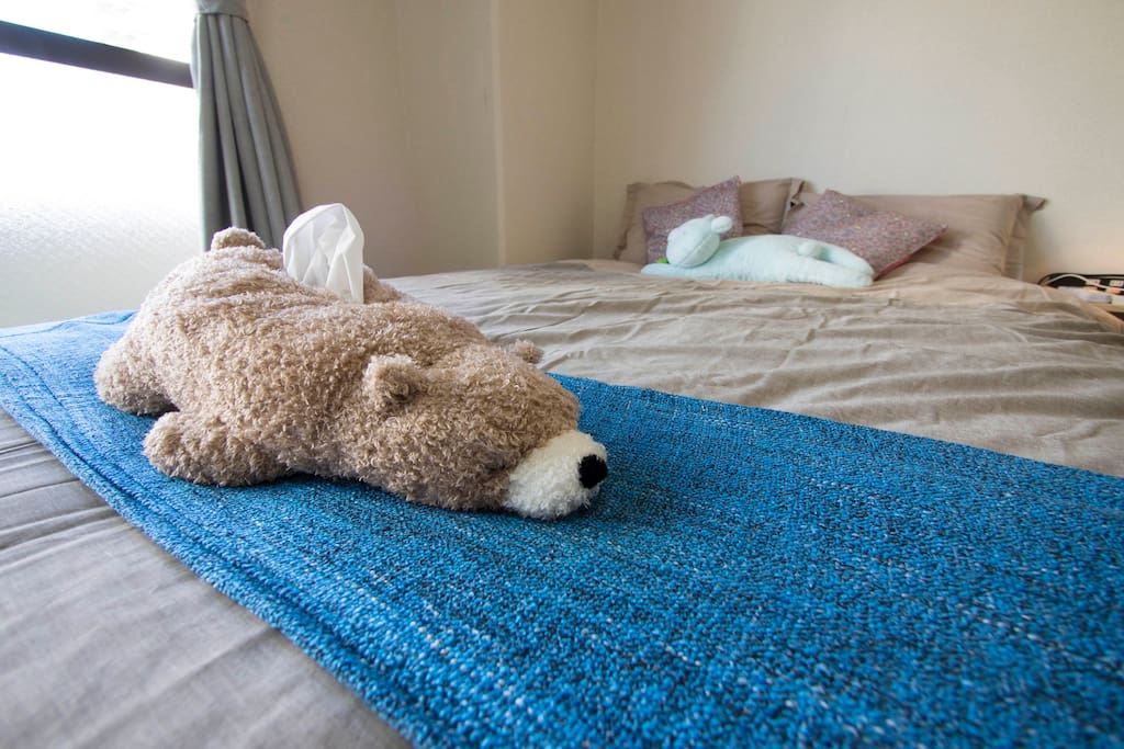 Go out and enjoy Osaka or hibernate at home like a sleepy bear. :)