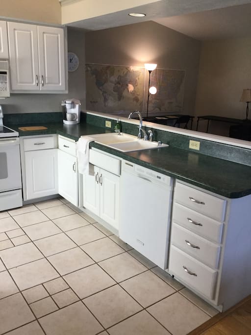Fully Stocked Kitchen