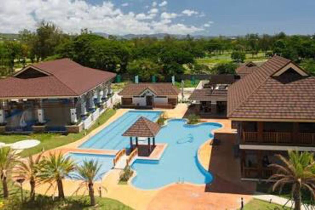 Clubhouse and Pool area