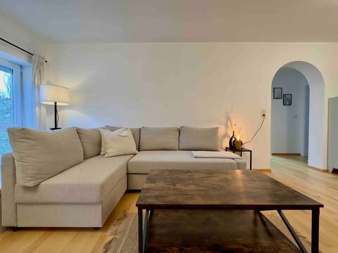 Beautiful flat with parking and kitchen for 4
