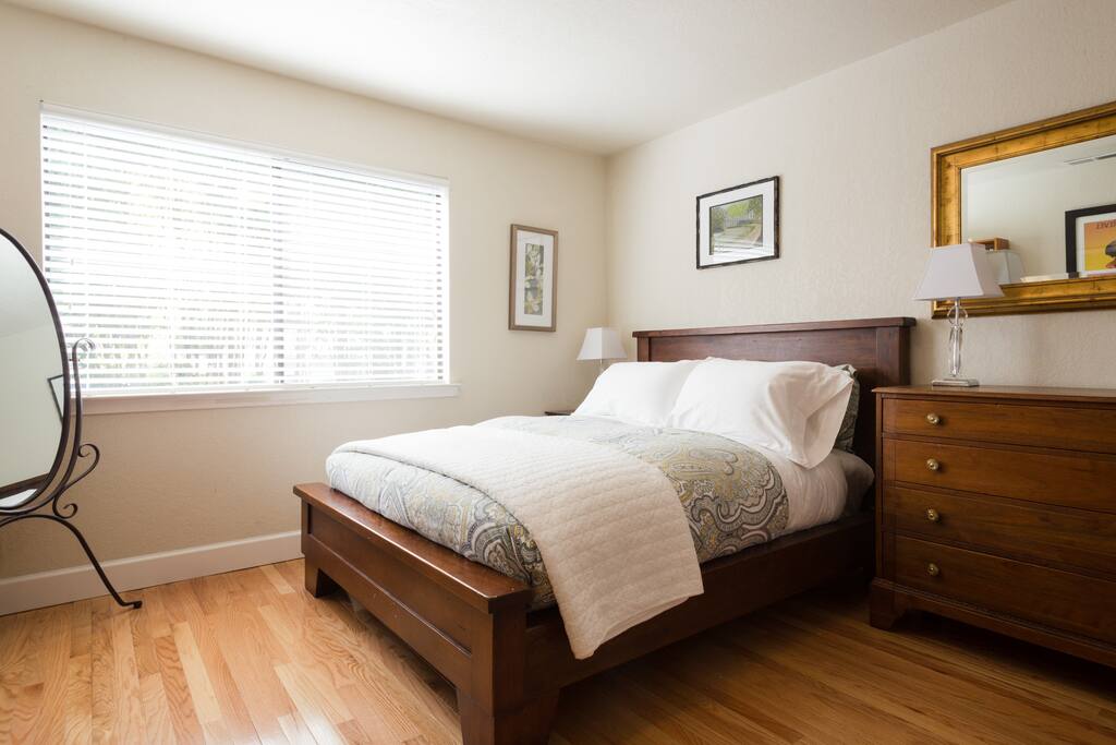 Comfortable beds with quality linens.
