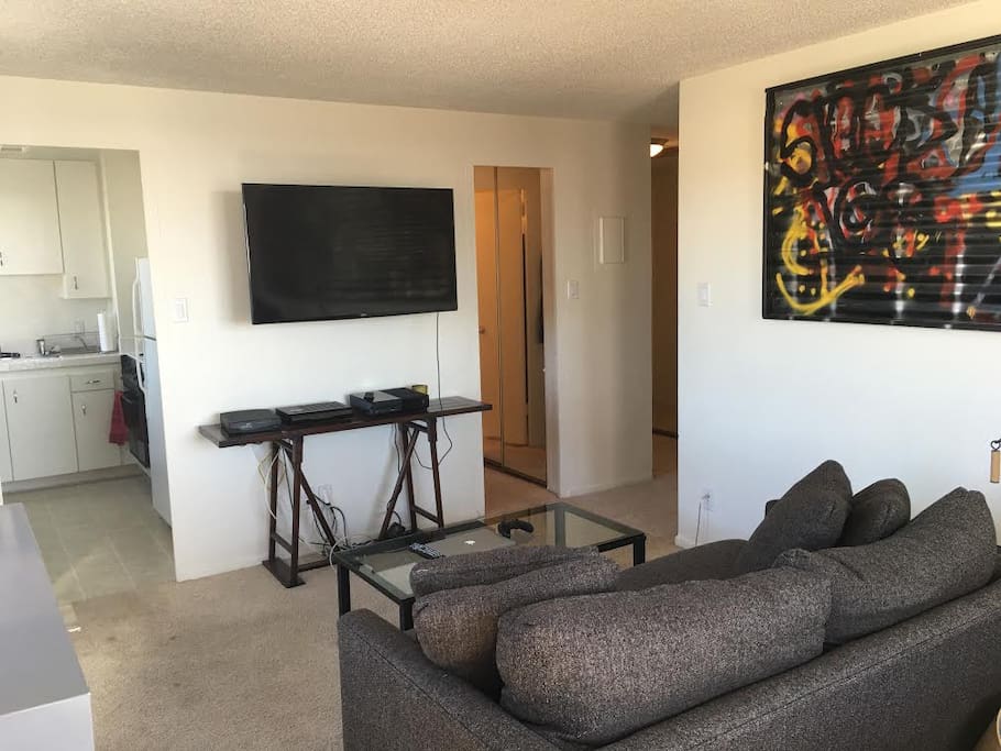 Bright open living space