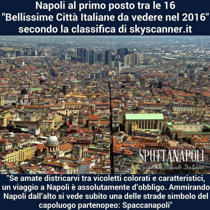 Spacca napoli la via che divide napoli, dove situa l'alloggio