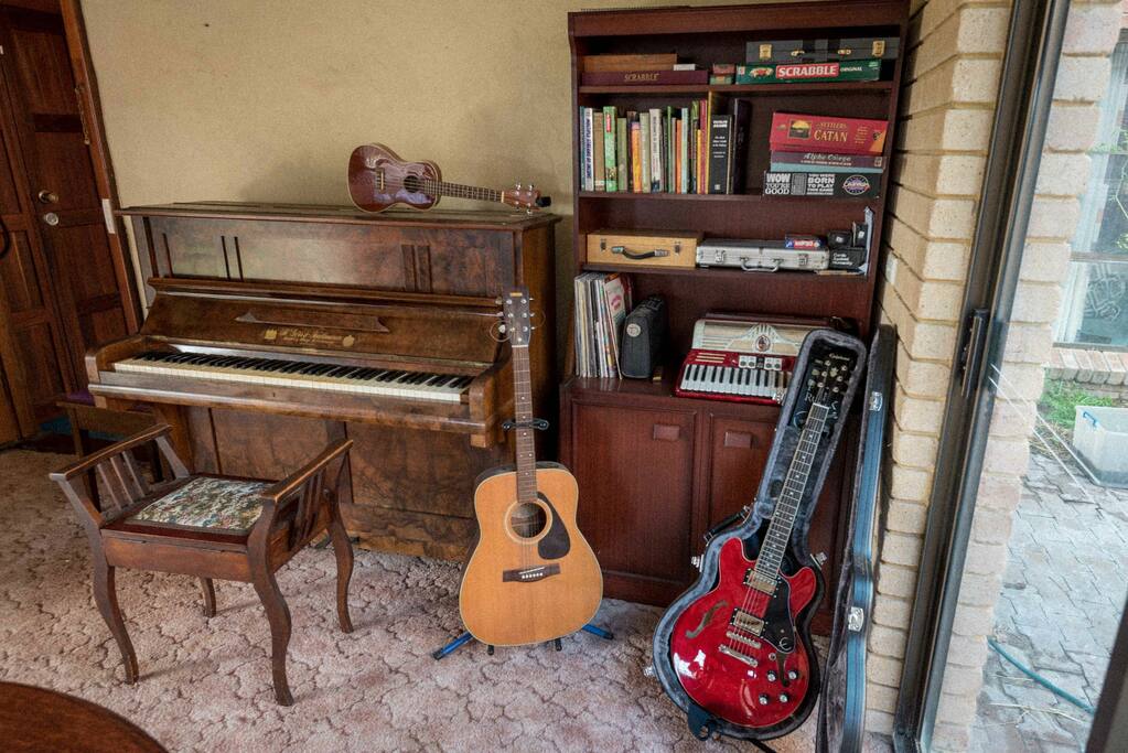Instruments and games a plenty