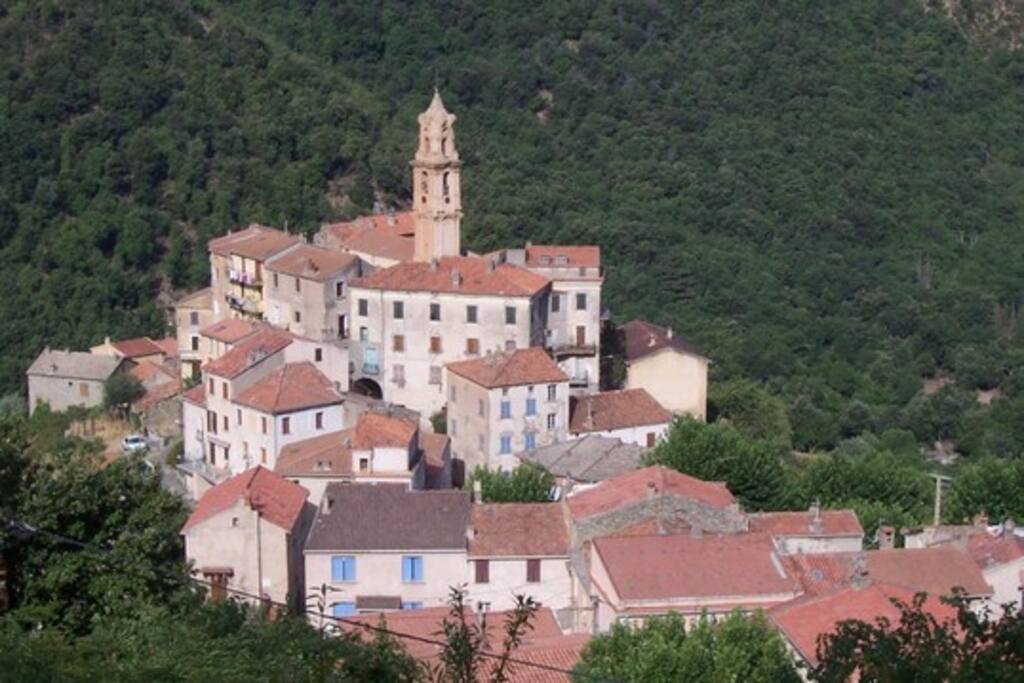 Petit village ayant gardé son authenticité